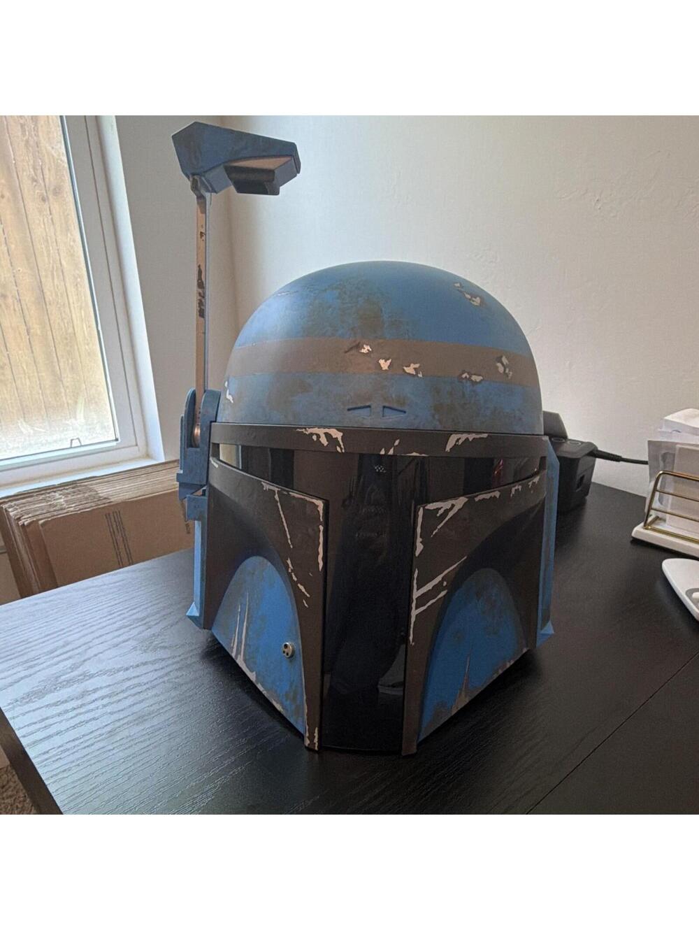Axe Woves STAR WARS The Black Series The Mandalorian Adult Cosplay Helmet
